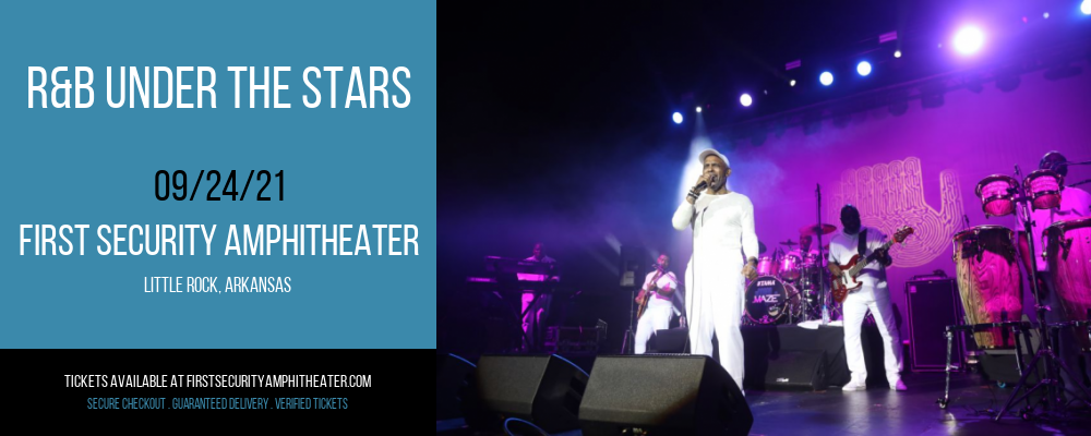 R&B Under the Stars at First Security Amphitheater