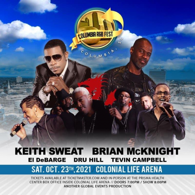 Keith Sweat at First Security Amphitheater