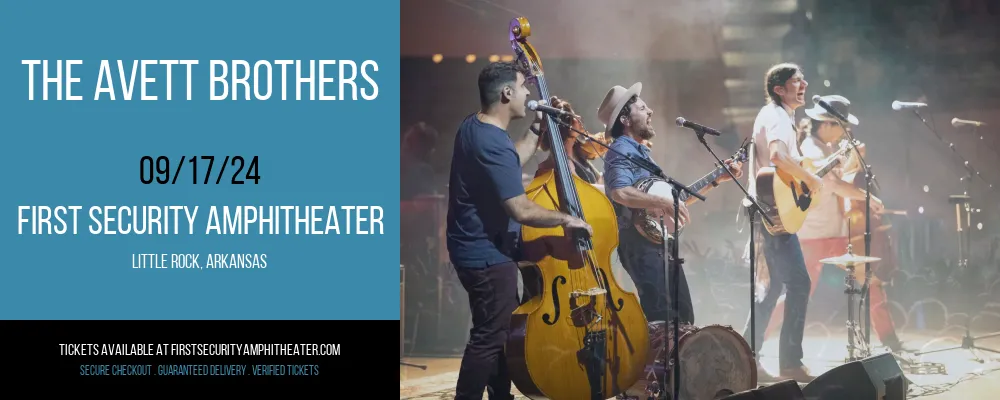 The Avett Brothers at First Security Amphitheater
